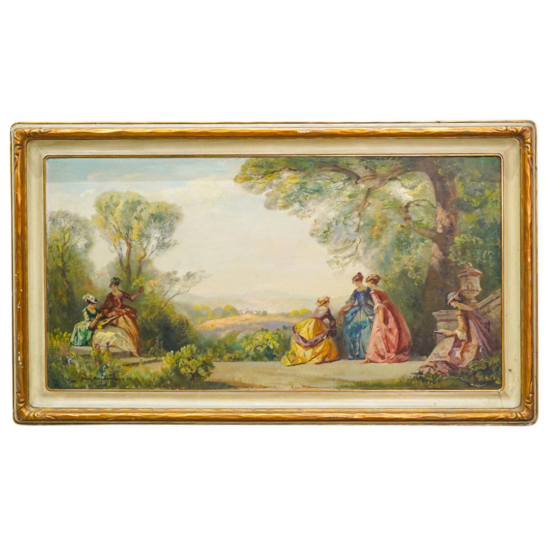 Frederick Ballard Williams (1871-1956) Garden Painting (1 of 7)