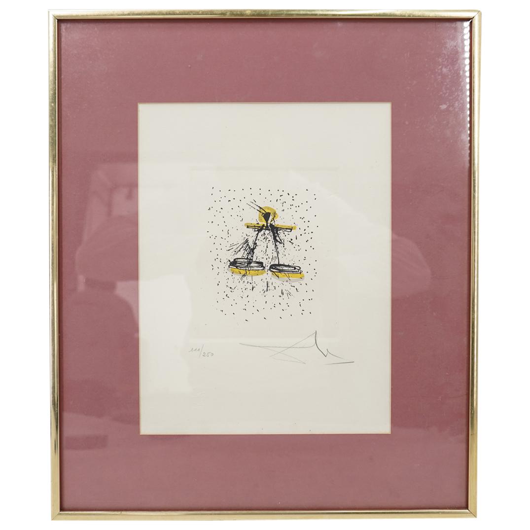 Salvador Dali "Libra" Zodiac II Ecthing (1 of 4)