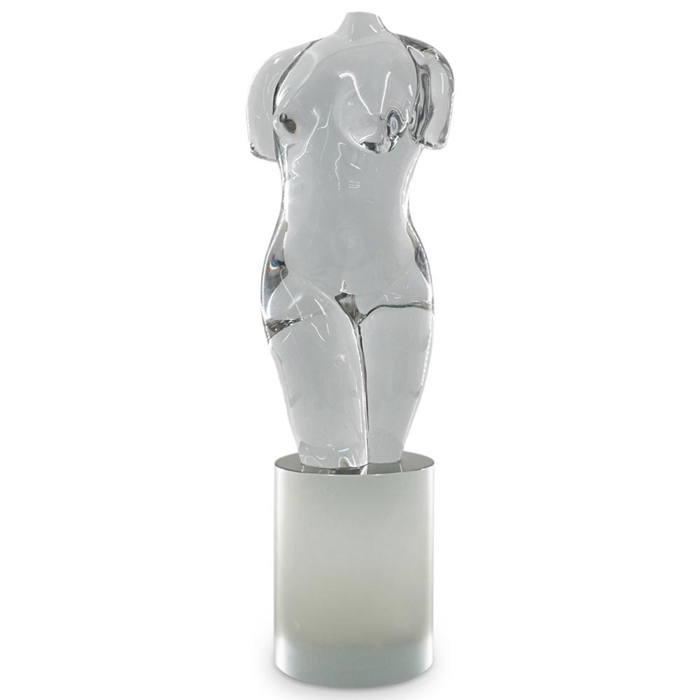 Large Murano Glass Female Torso In The Style Of Dino Rosin (1 of 5)