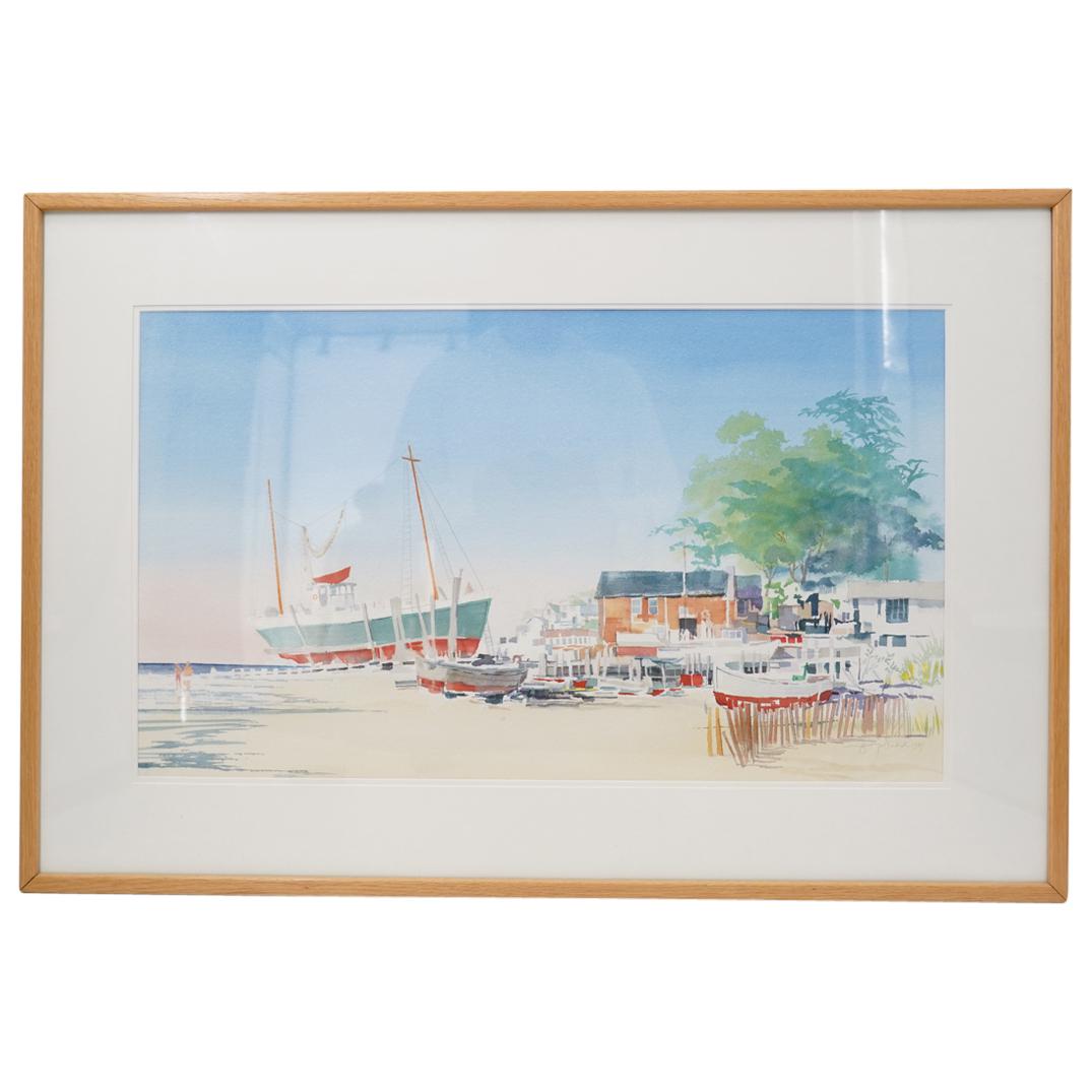 Harvey John Dodd (Massachusetts, 1933-2011) Watercolor (1 of 3)