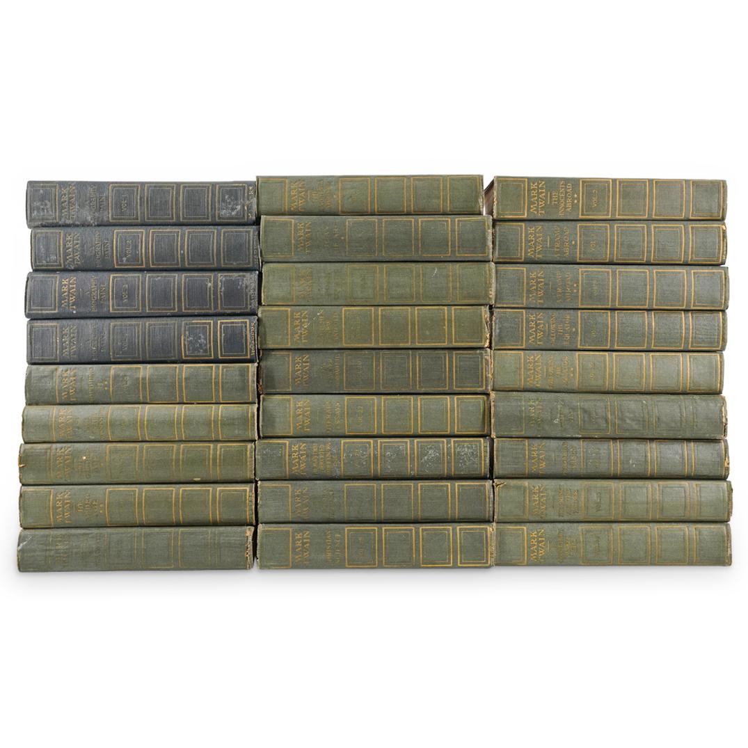 (27 Vol.) Antique Mark Twain Book Set (1 of 12)