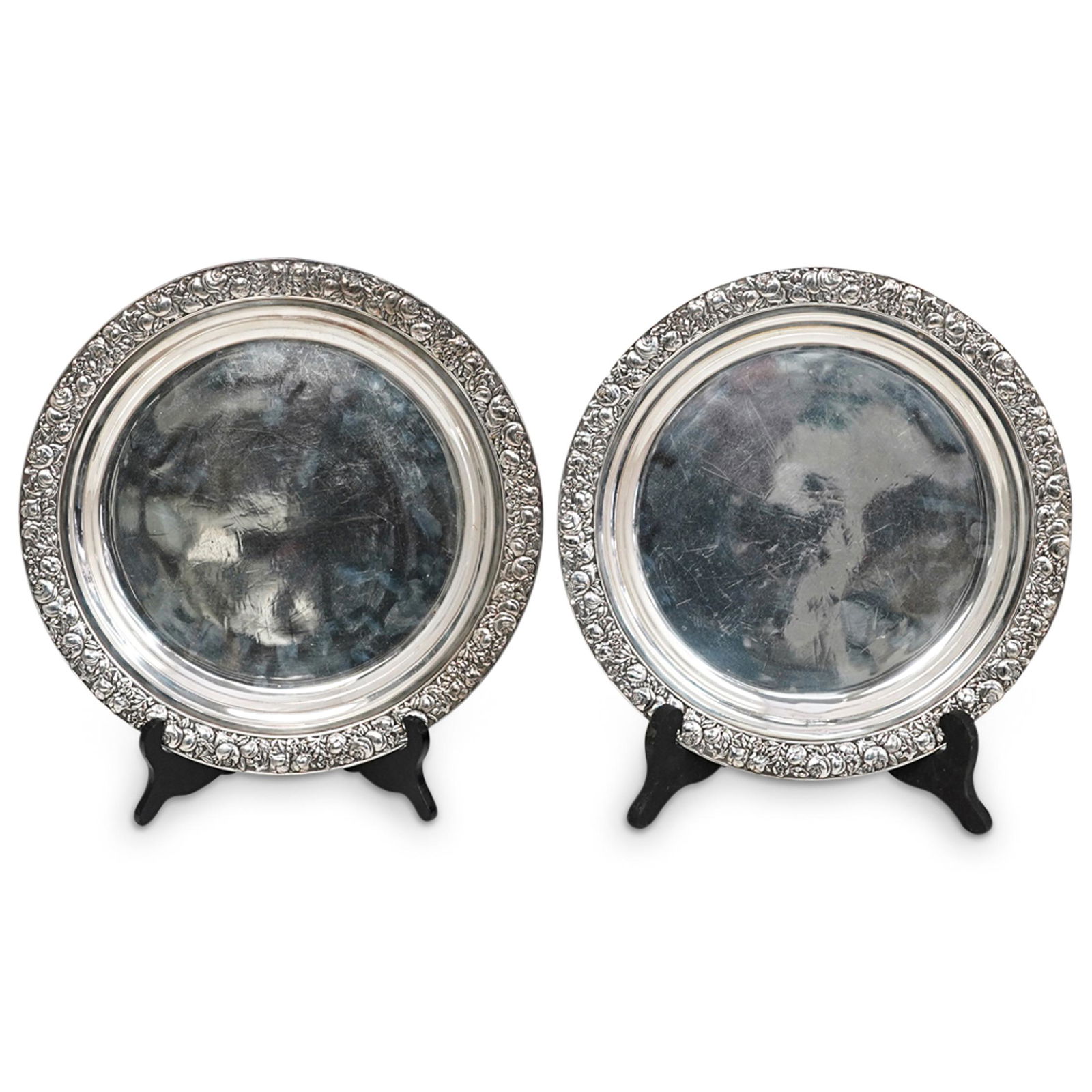 Pair of Tiffany & Co. Silver Plated Trays (1 of 5)