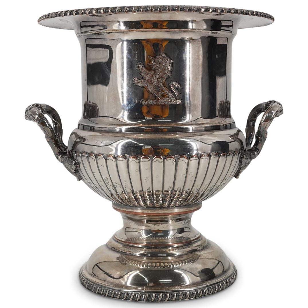 E.G. Webster And Son Silver Plated Double Handled Ice Bucket (1 of 4)