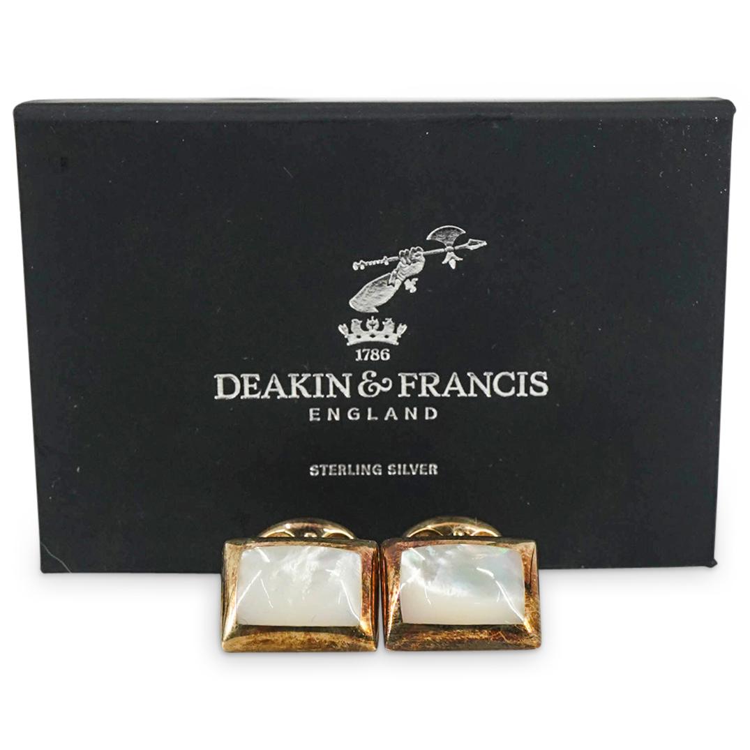 Deakin & Francis Vermeil Sterling Silver Cufflinks Set (1 of 6)