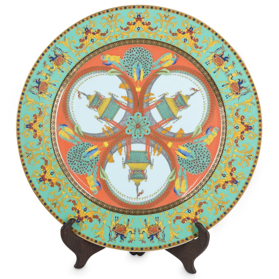 Rosenthal Versace "Le Voyage De Marco Polo" Porcelain Charger Plate (1 of 5)