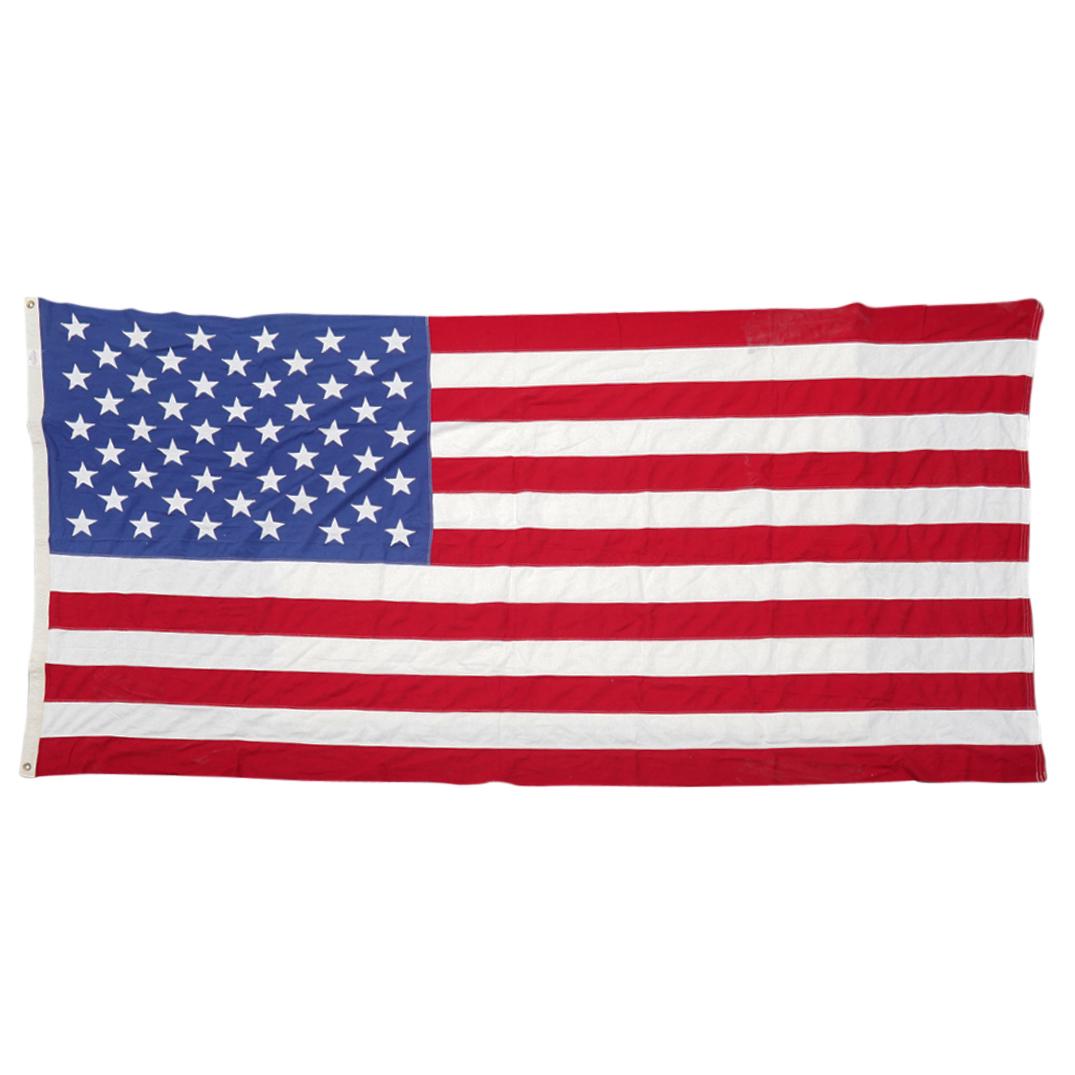 Large Vintage Valley Forge Cotton American Flag (1 of 5)