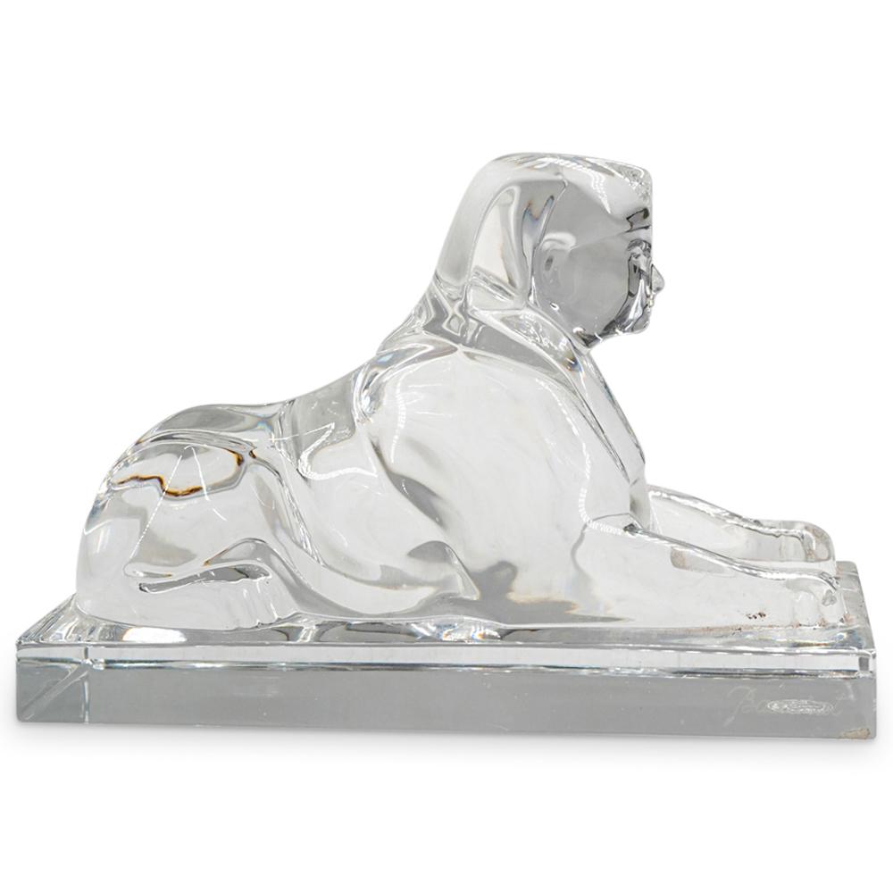 Baccarat Crystal Sphinx Figurine (1 of 4)
