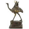 Josef Ulrich (Austrian, 1857-1930) Clown On Ostrich Bronze And Bone