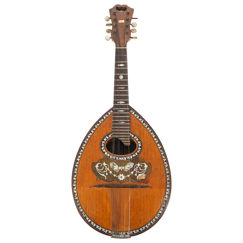Antique Italian Neapolitan Mandolin With Case (1 of 9)