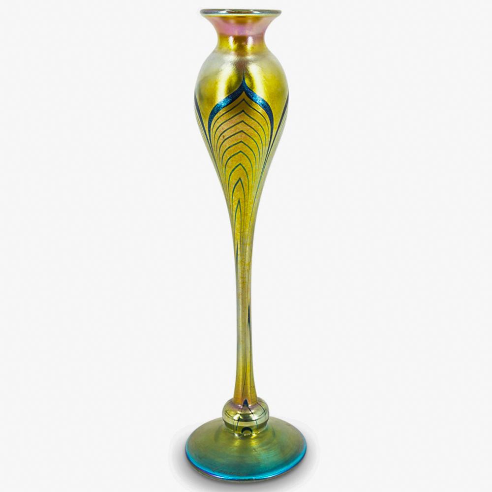 Correia Favrile Artist Proof Glass Bud Vase (1 of 6)
