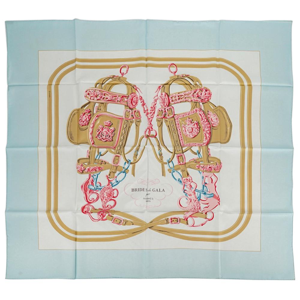 Hermes "Brides de Gala" Silk Scarf (1 of 6)