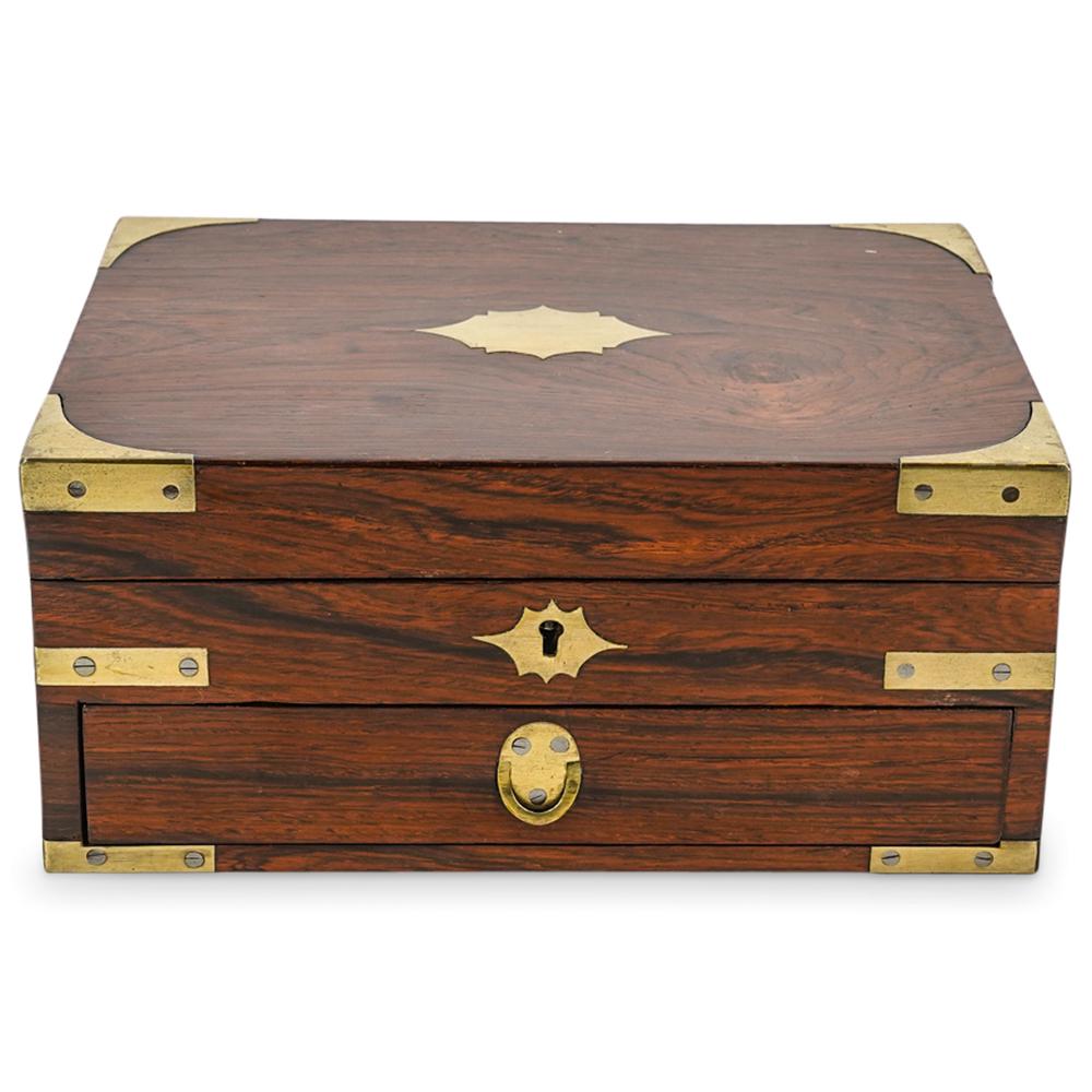 Antique English Mahogany Box (1 of 6)