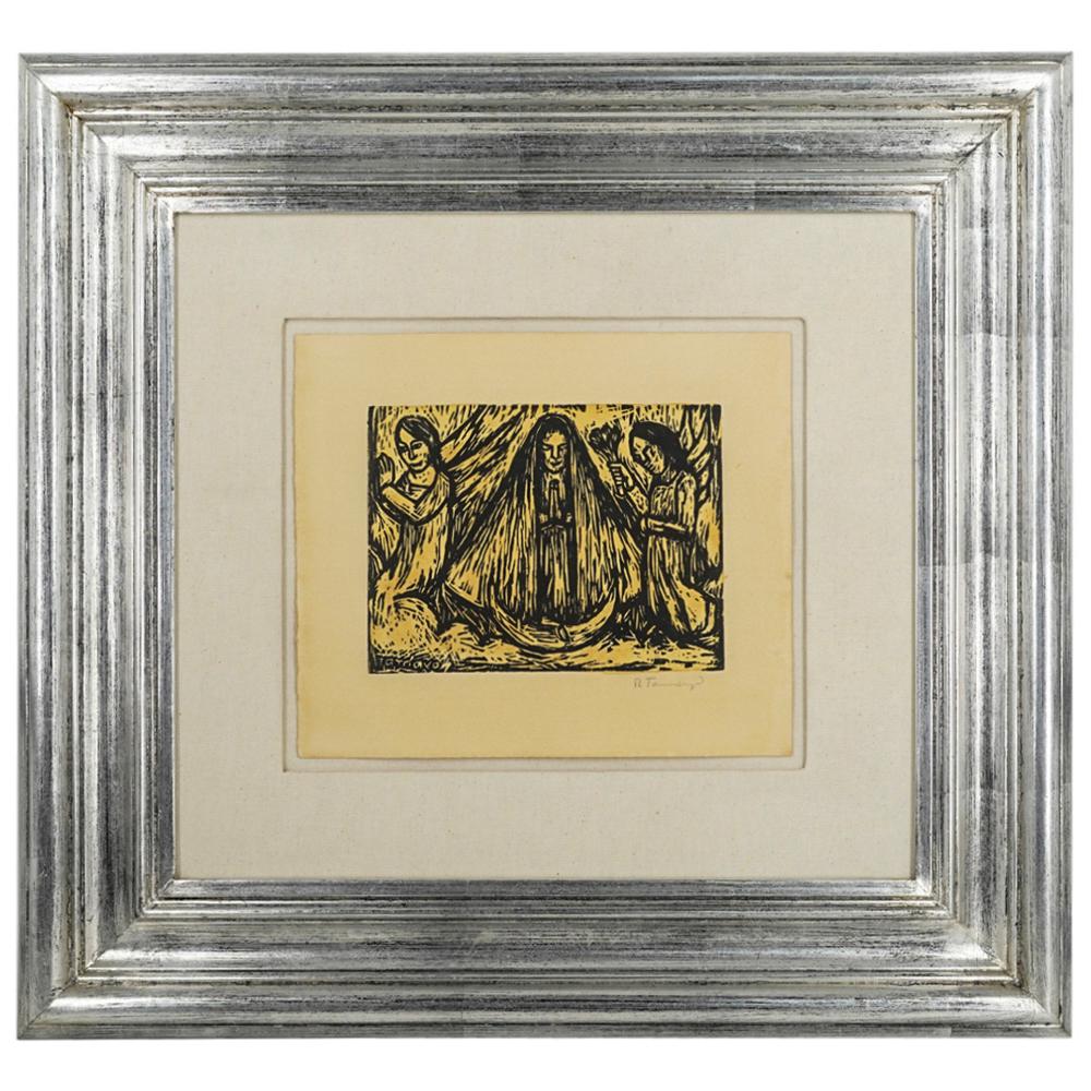 Rufino Tamayo (1899-1991) Engraving Lithograph On Paper (1 of 5)