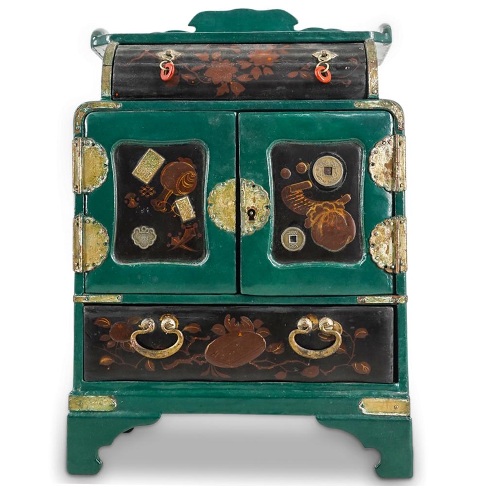 Small Chinese Lacquered Cabinet (1 of 10)