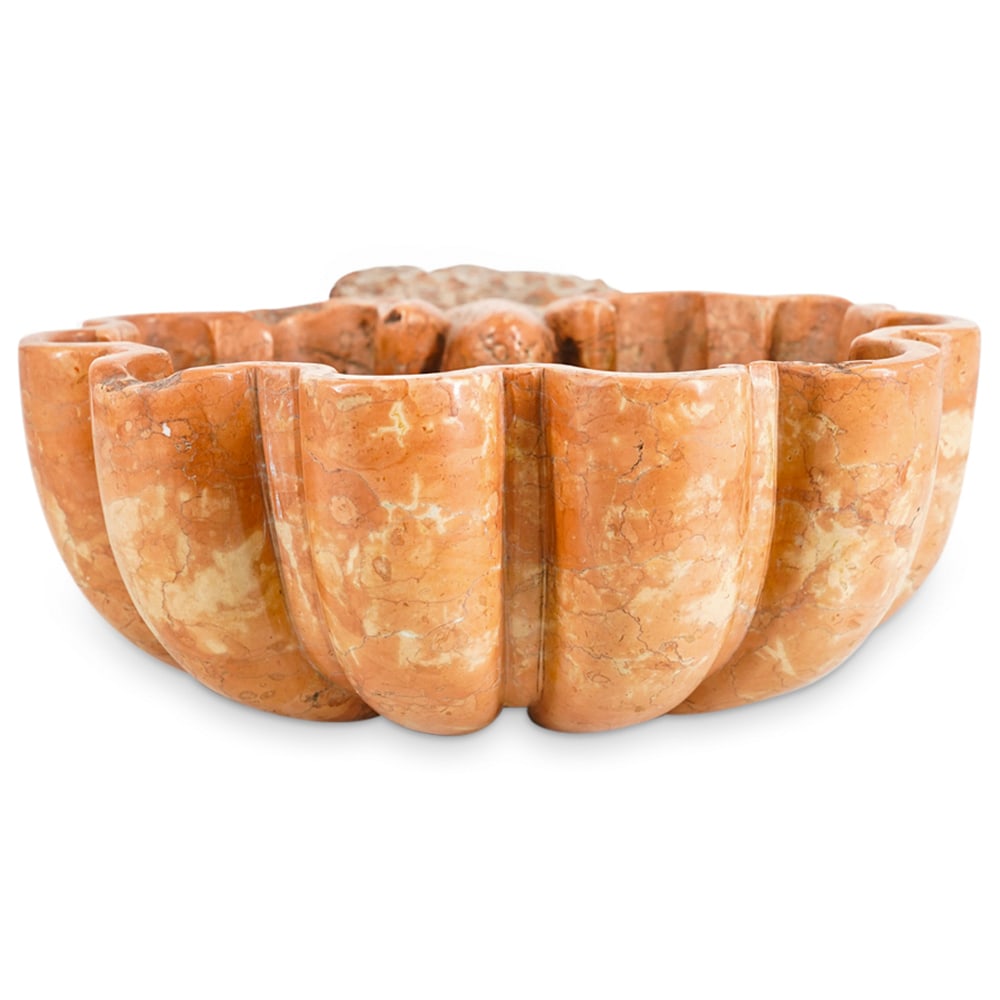 Antique Italian Marble Carved Holy Water Basin (1 of 3)