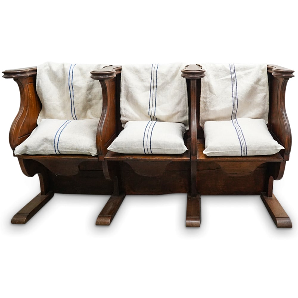 19th Century Church Choir Stall W/ Folding Seats (1 of 10)