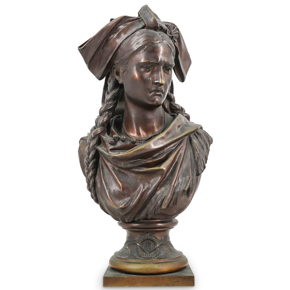 Jean Louis Gregoire (French, 1840 -1890) French Bronze Bust (1 of 4)
