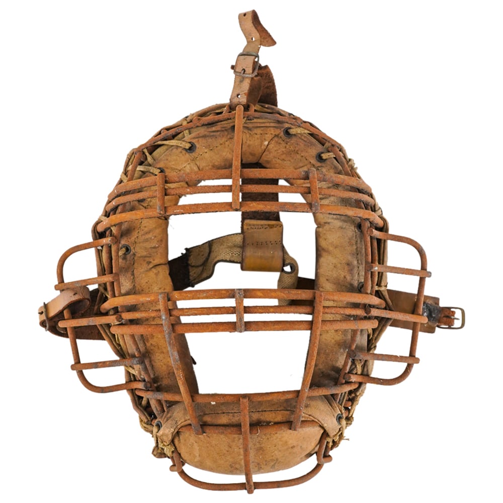 Antique Early 1920s Baseball Catcher's Mask (1 of 3)