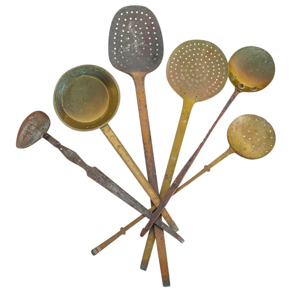(6 Pc) Antique Kitchen Utensils Grouping Set (1 of 7)