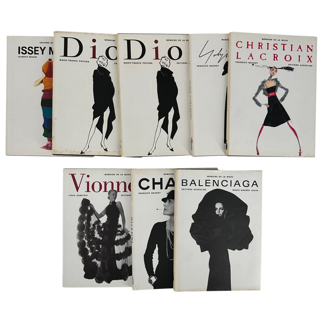 (8 Pc) Editions Assouline Fashion Books Collection (1 of 6)