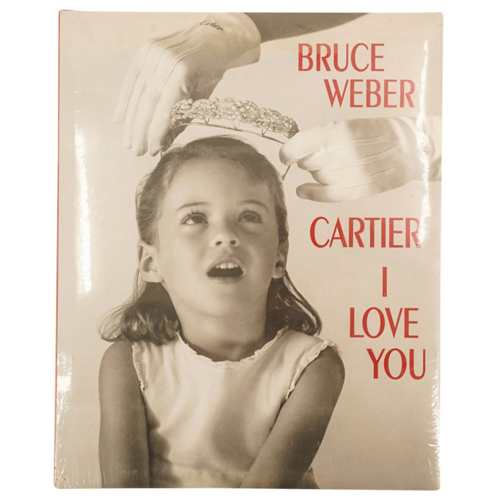 Bruce Weber Cartier "I Love You" Large Hardcover Book (1 of 2)