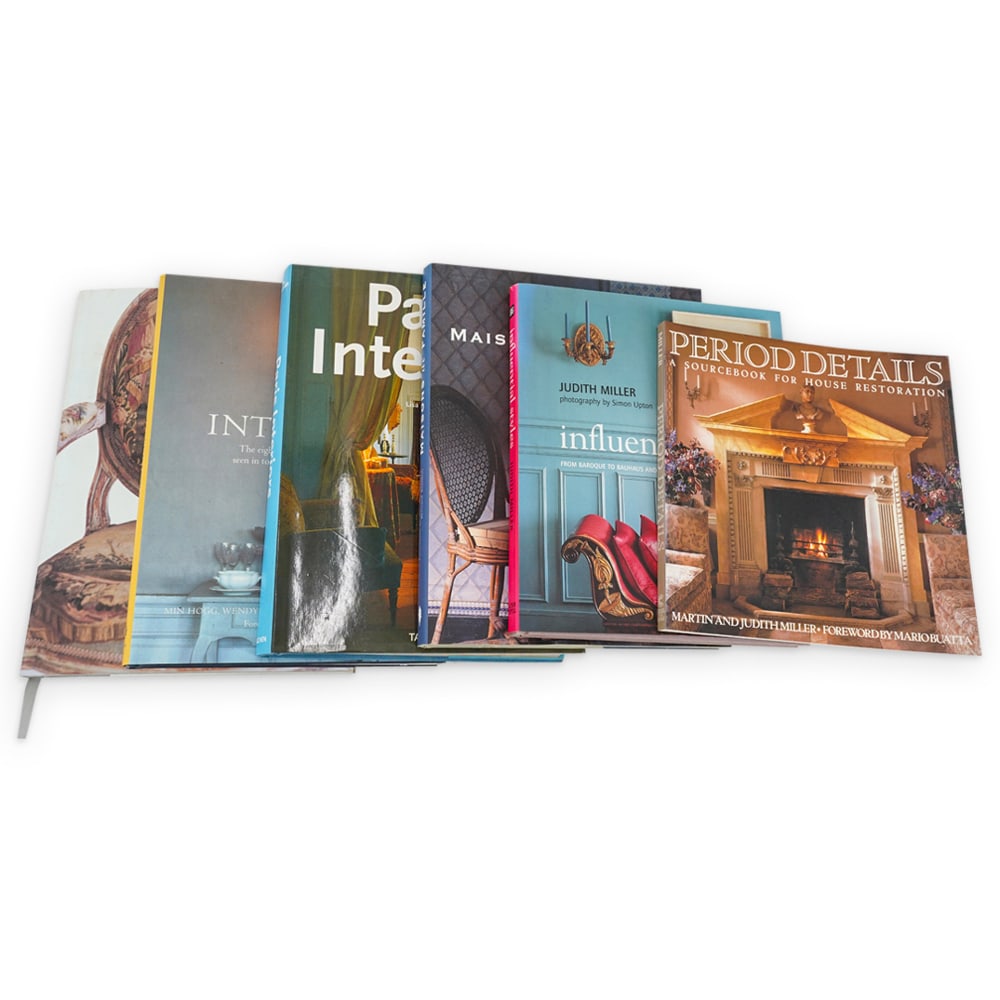 (6 Pc) Interior Design Coffee Table Book Collection (1 of 13)