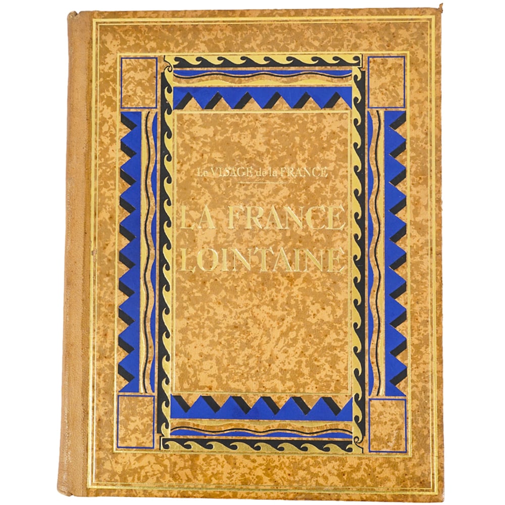 1930 French Antique French "La France Lointaine" Book (1 of 6)