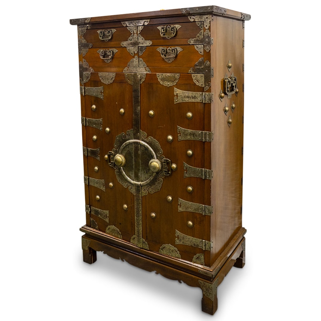 Chinese Hardwood Cabinet (1 of 13)
