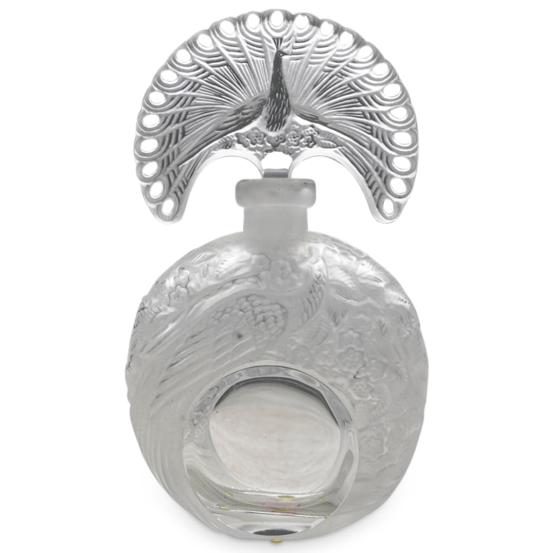 Bohemian Czech Art Glass Perfume Bottle (1 of 1)