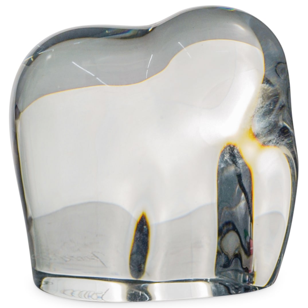 Baccarat Crystal Elephant Figurine (1 of 4)