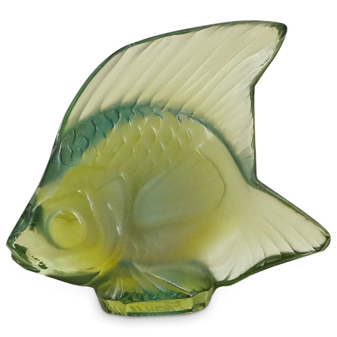Lalique Crystal Fish Figurine (1 of 3)