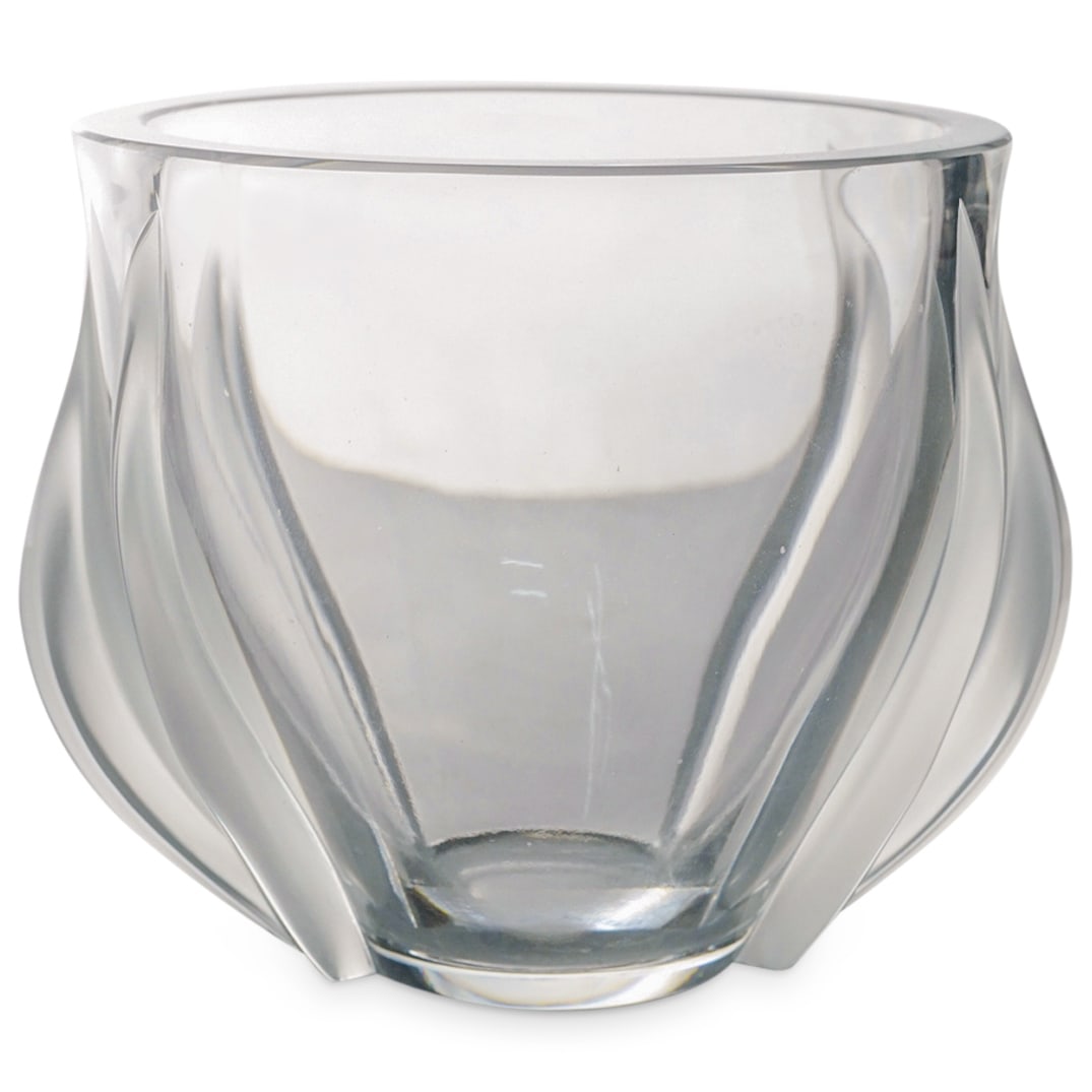 Lalique Crystal "Deux Tulipes" Vase (1 of 4)