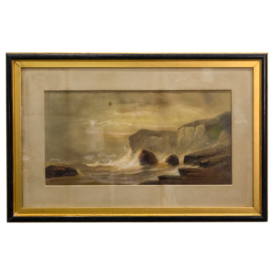 William Trost Richards (American, 1833 - 1905) Seascape (1 of 6)