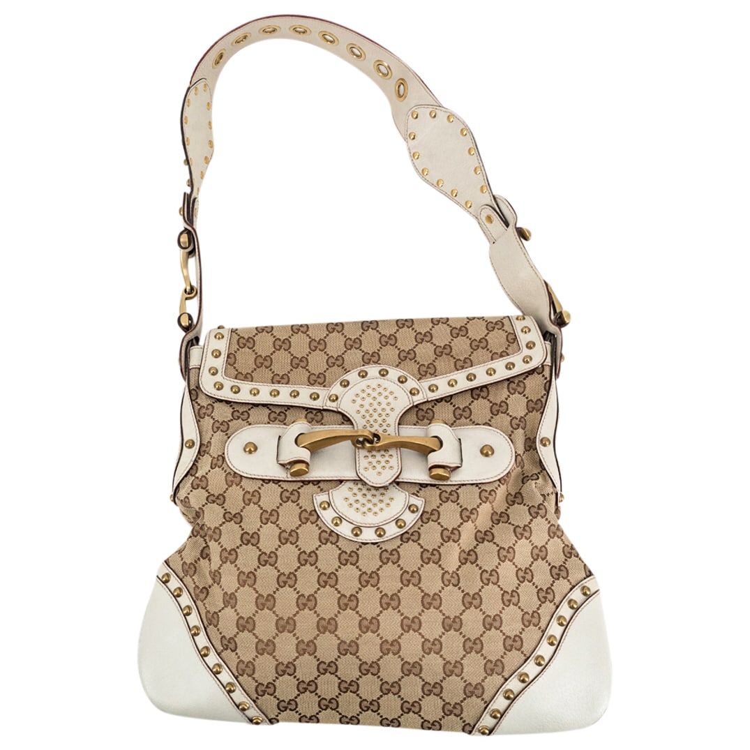 Vintage Gucci GG "Pelham Runway" Flap Bag (1 of 4)