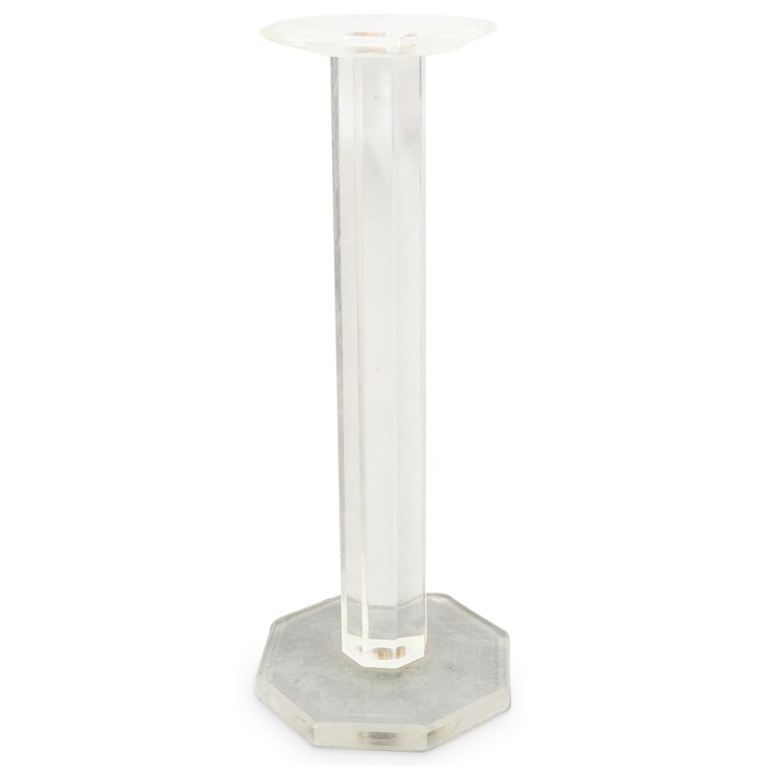 Vintage Lucite Pedestal (1 of 3)