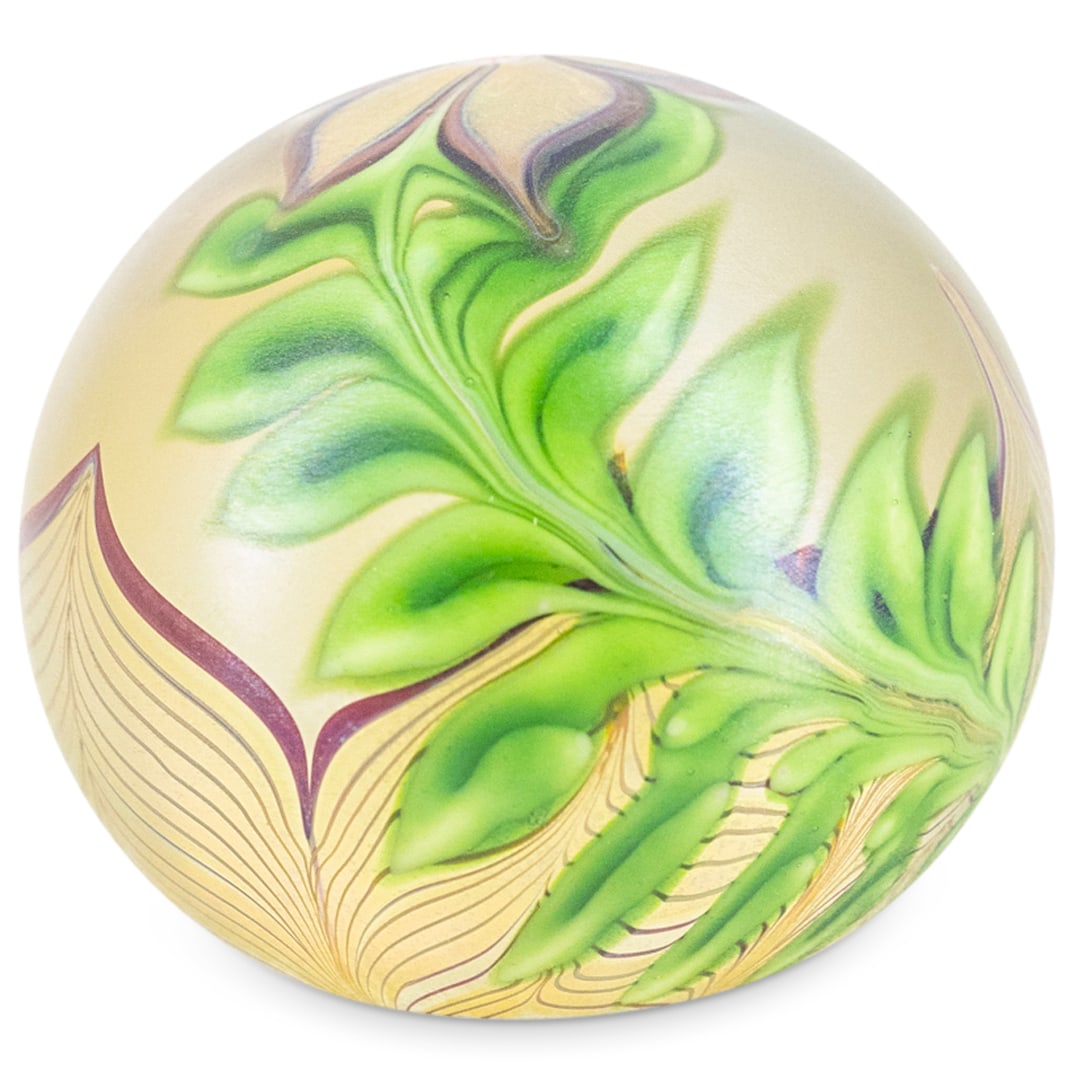 Orient & Flume Art Glass Paperweight (1 of 4)