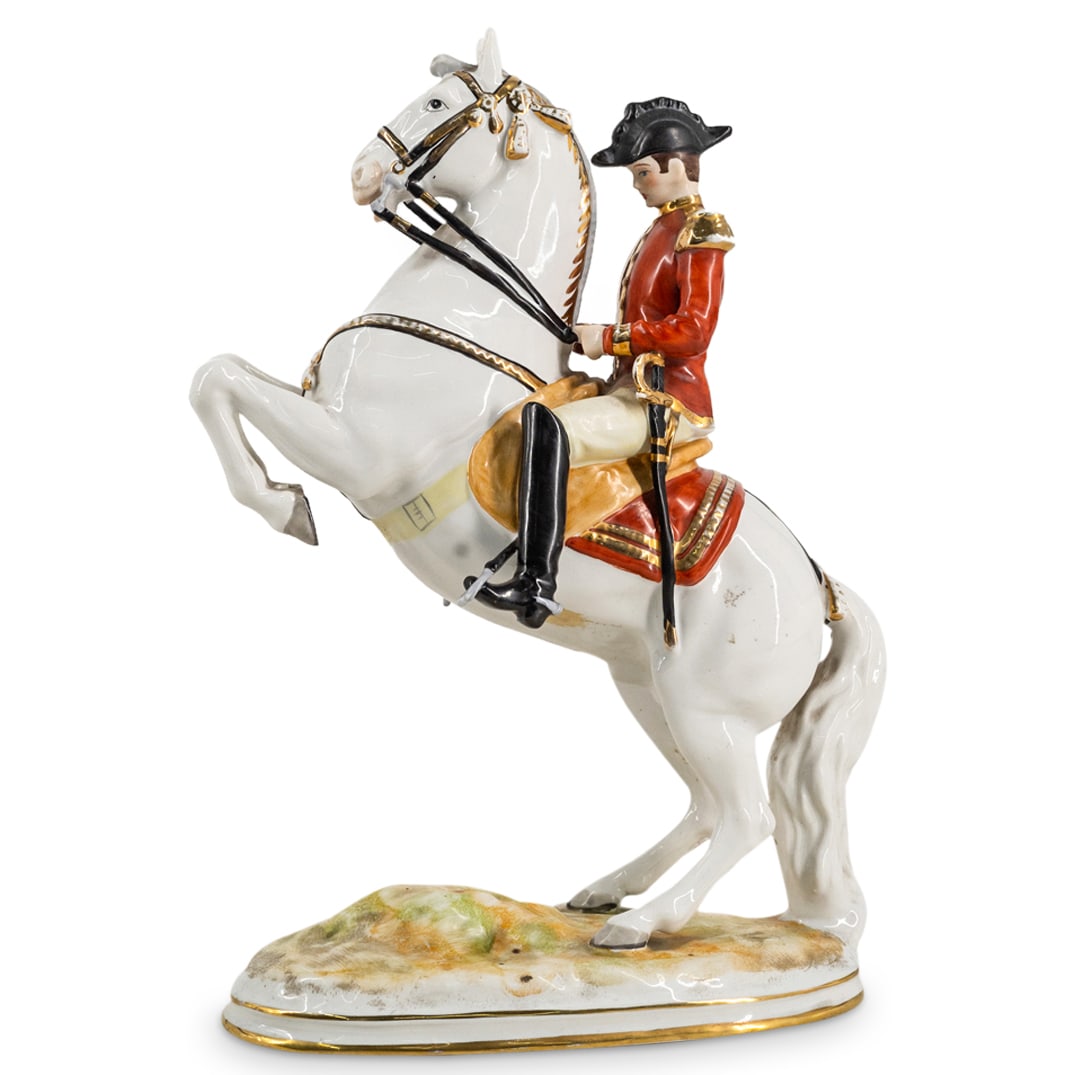 Belvedere Wien After Augarten Spanish Riding School Porcelain Figure (1 of 5)