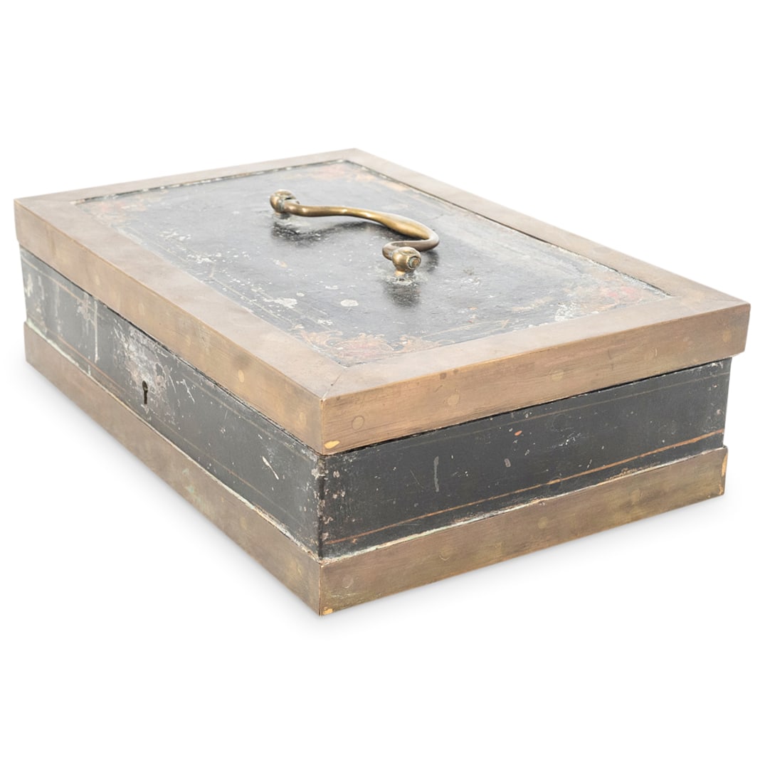 Antique Iron Strongbox (1 of 11)