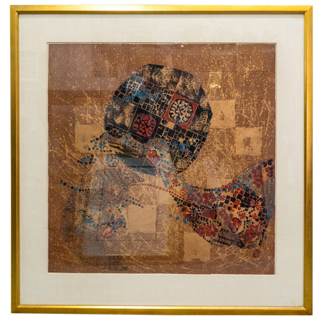 Hoi Lebadang (Vietnam, 1921-2015) "Dodo" Serigraph (1 of 6)