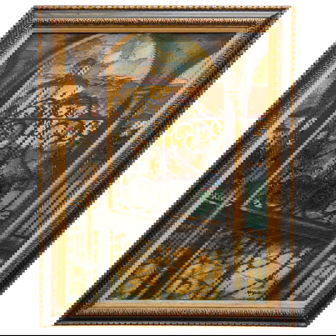 Roberto Moya (19322008) Oil On Canvas Auction