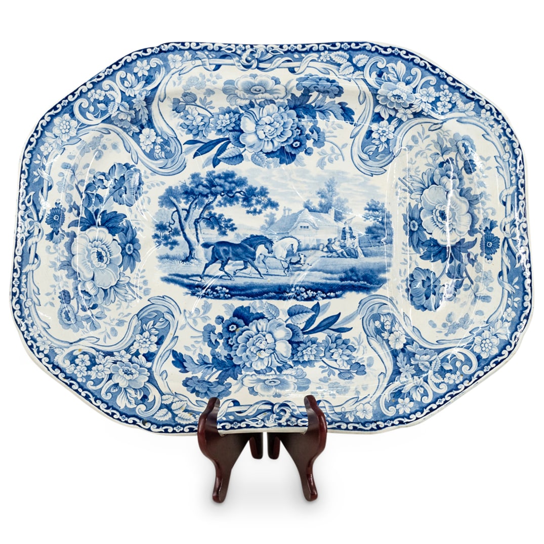 Large John Denton Bagster Vignette Porcelain Platter (1 of 5)