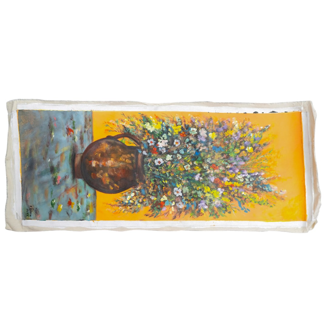 Carel Blain (Haiti, 20th C.) Acrylic On Canvas (1 of 5)