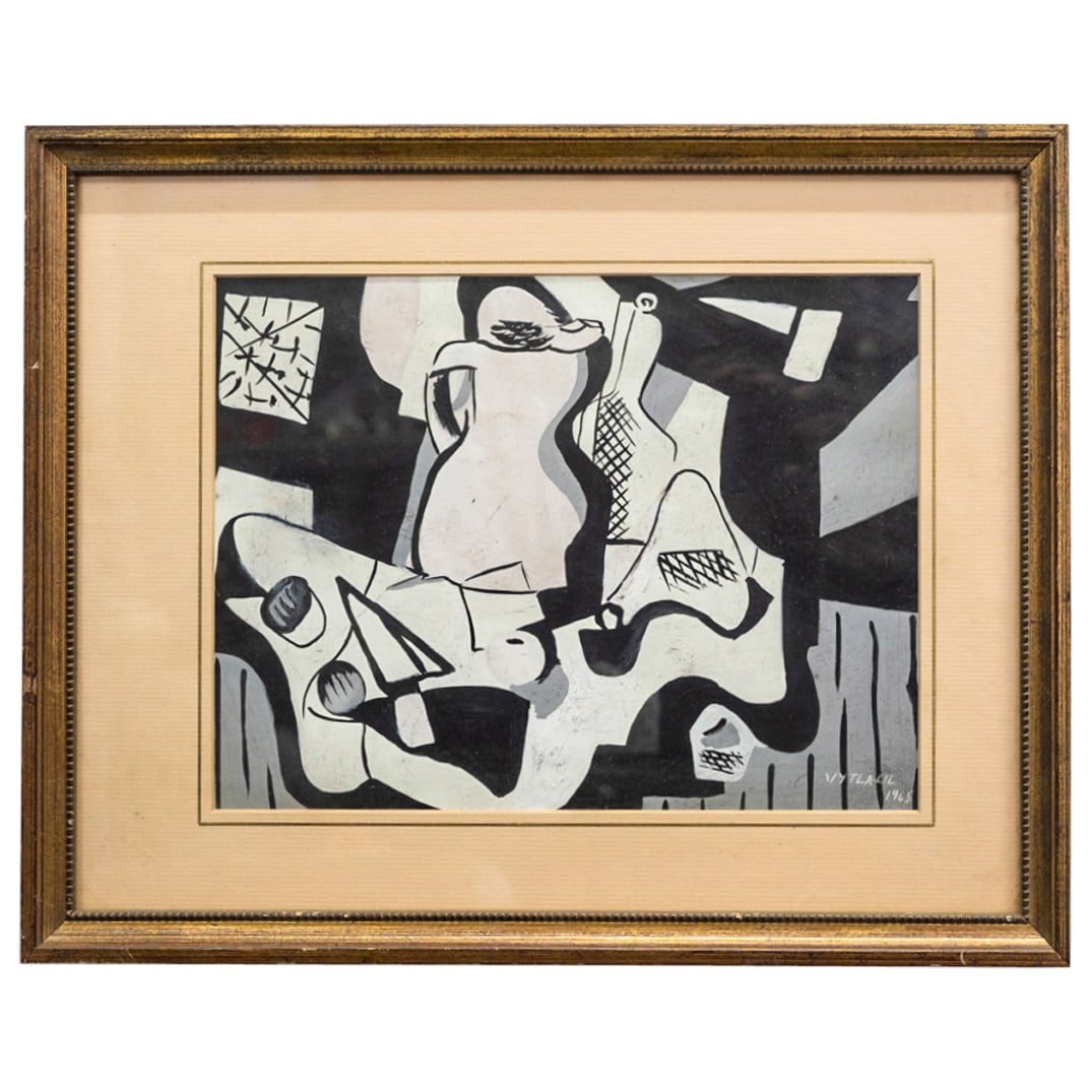 Vaclav Vytlacil (1892-1984) Still Life Guache (1 of 6)