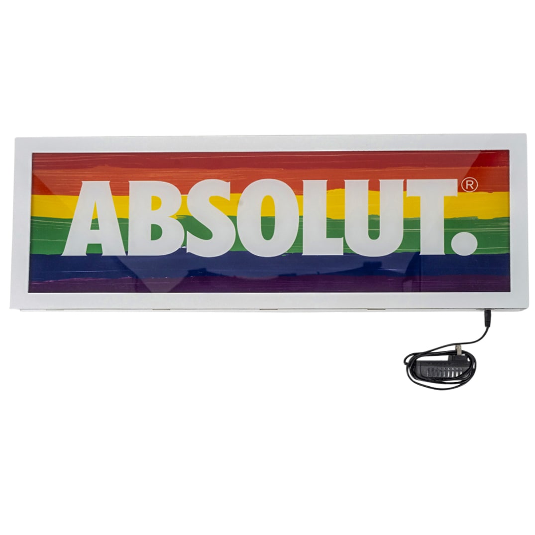 Absolut Rainbow Advertisement Wall Sign (1 of 4)