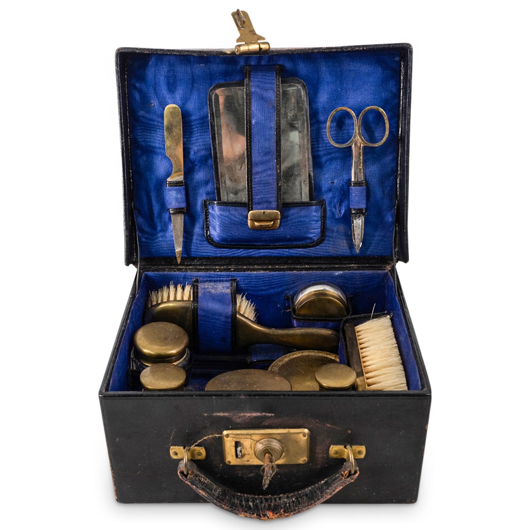 Antique German Travel Vanity Case (1 of 7)