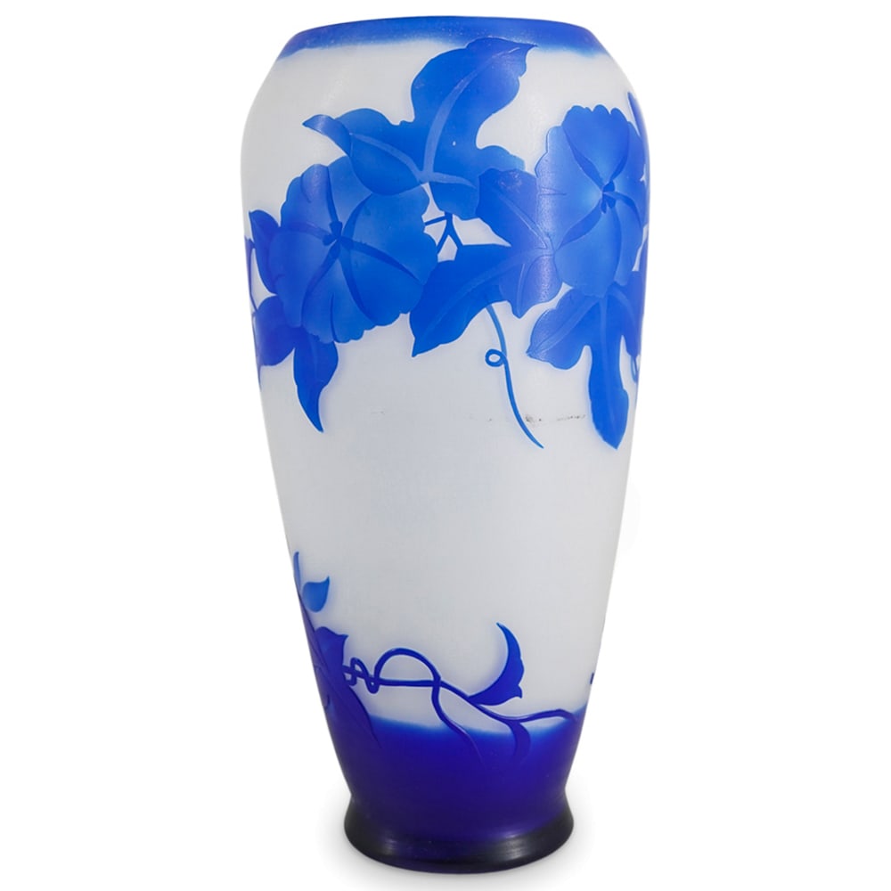 After Emile Galle (French 1846) cameo glass vase (1 of 5)