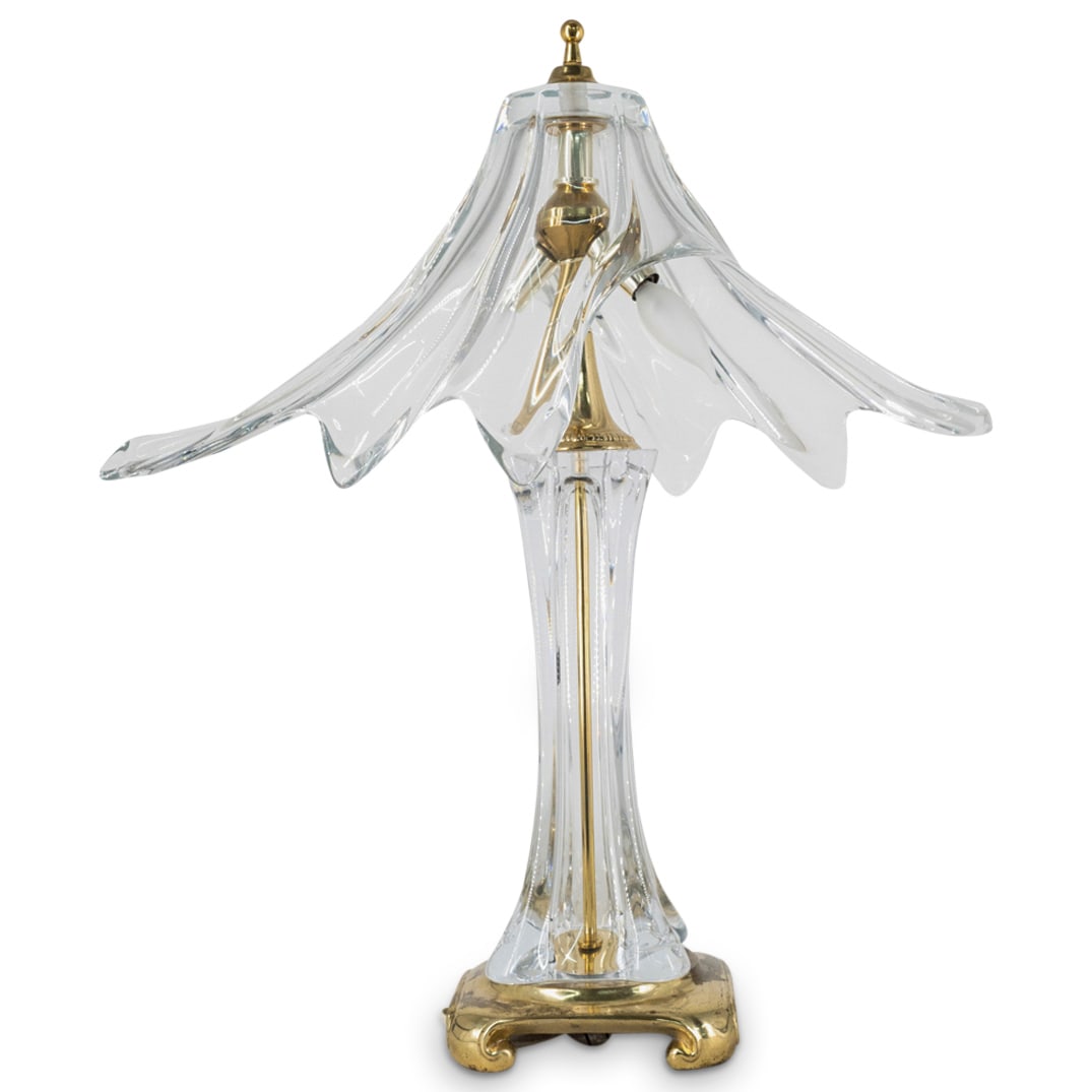 Vannes-Le-Chatel Crystal Glass Table Lamp (1 of 4)