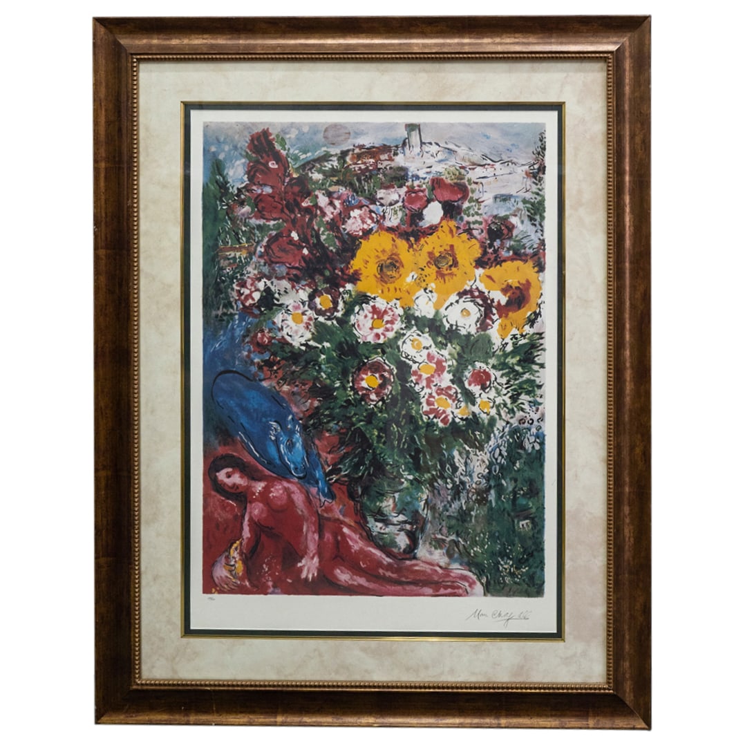 Marc Chagall "Les Soucis" Offset Lithograph (1 of 7)