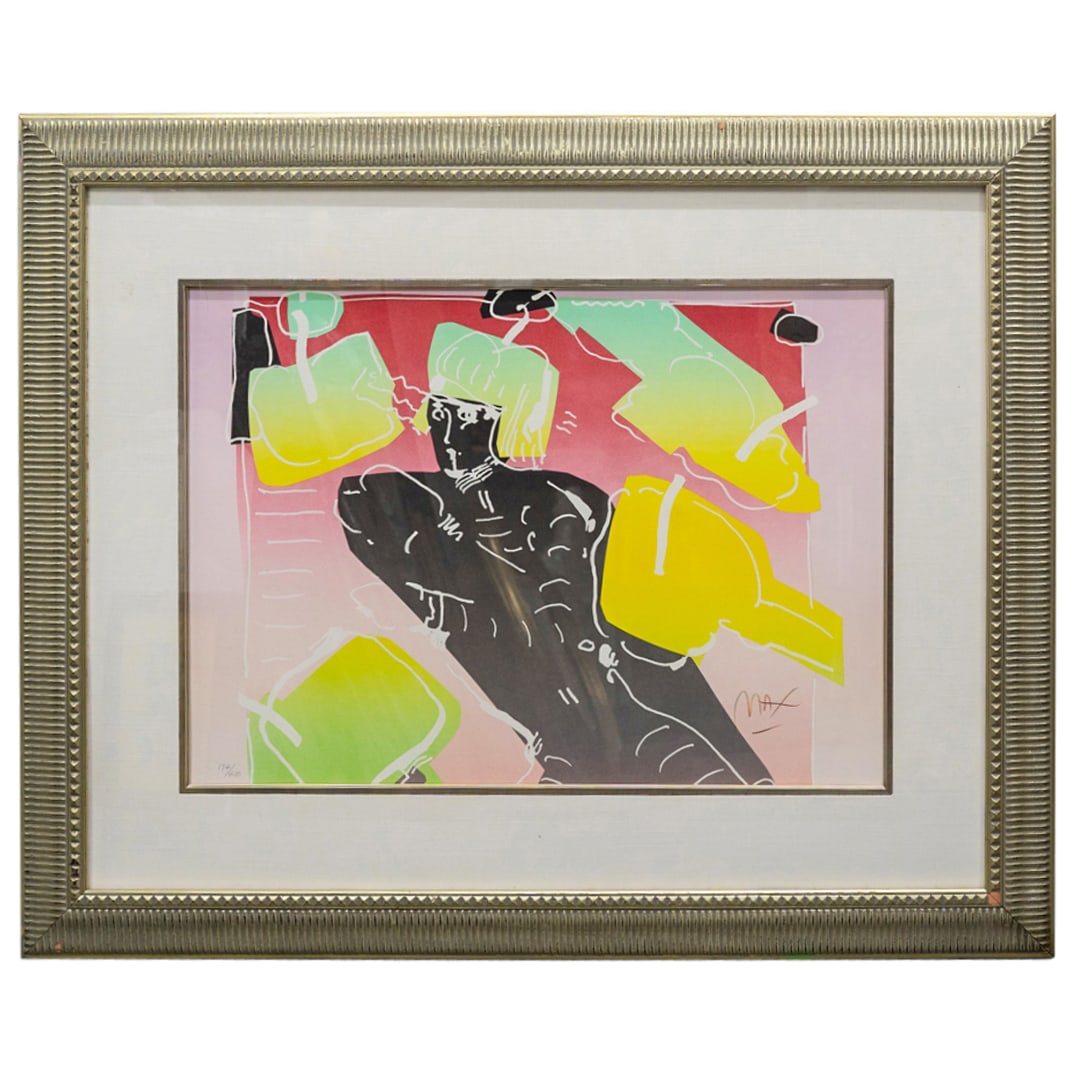 Peter Max (American b. 1937) "The Dancer" Lithograph (1 of 6)