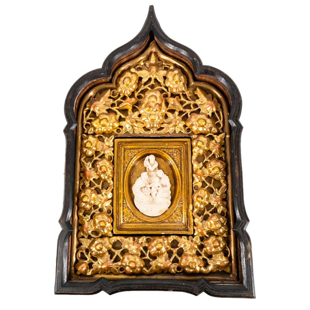 Antique Italian Composite Holy Family Sculpture (1 of 4)